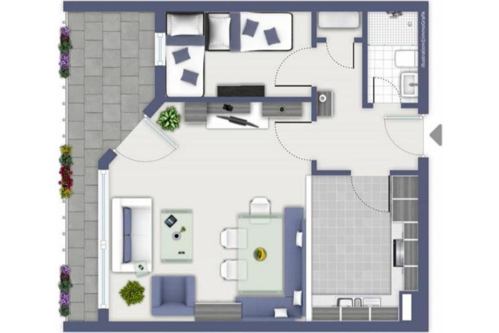 Strandhotel Wohnung 44 Dahme  Kültér fotó